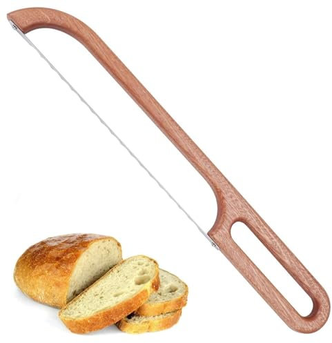 Scie à, coupe-,Coupe-au levain en bois - Accessoires pour pâtisserie, Gadgets de cuisine, coupe-pour fait maison, Bagels, Baguettes