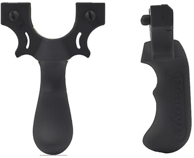 FFT Pro Fionda con Fascia Piatta, Solo Telaio (Nero Pro)