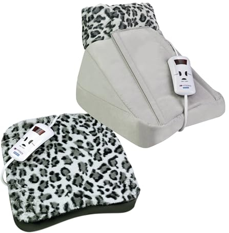 Bota Calefactora con Cojín Extraíble | Tamaño 31x31x30 cm | Potencia de 110 W y 4 Niveles de Temperatura | Calentador Eléctrico para Pies | Elaborada en Poliéster con Apertura Frontal | Pekatherm F70