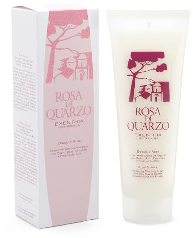 Rose Quartz Rose dusch 250 ml duschskum - Exenthia Medelhavet