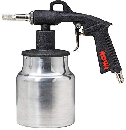 Rowi Druckluft-Sandstrahlpistole / Sandstrahlgerät DSA 1000/6/1