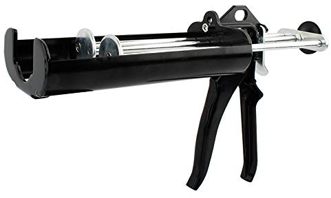 Epoxid-Pistole für 400 ml (1:1 Mischungsverhältnis) 2-Komponenten-Applikator, Panel Bond Gun Handbuch (Obsidian Schwarz)