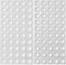 Tenare 100Pcs Patin Silicone Transparent 8mm Autocollant Transparente Pieds Adhésifs Patin Antiderapant Silicone Tampon Amortisseur Transparent Butée de Protection Transparente pour Porte Meubles