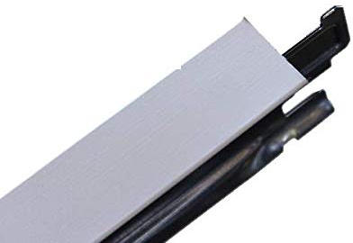 Pack of 5 White Main Tee 3.6m Long Suspended Ceiling Tiles Grid Rails Frames