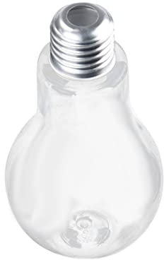 Bicchiere D'acqua Creative Summer Bulb Bulb Bottiglia di acqua Carino Breve Moda Carino Succo di Milk Succo di Lampadina Leak-Proof Carino Bottiglie da waterbottle Bottiglie portatili Grande Bicchiere