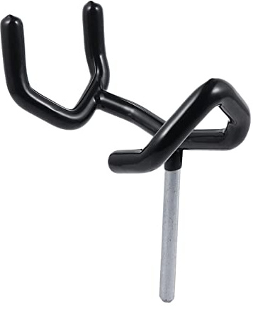 Vaguelly Professional Microphone Boom Pole Holder Protects Boom Pole and Holds Microphone Tightly for Audio-Visual Equipment Use Black Stylish Design Stand