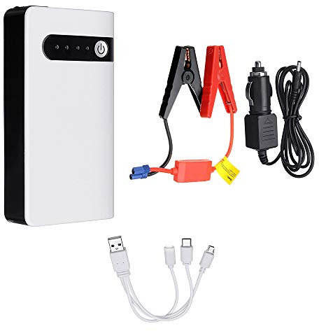 HAPPEN USB Car Jump Batteria per Auto Jumper Box Power Bank Caricabatteria 12V 8000MAh Dispositivo di Avviamento di Emergenza-SPINA UE