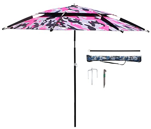 Sonnenschirm Zum Angeln – Mehrzweck-Sonnenschirm Für Den Außenbereich Für Garten, Strand, Terrasse, Golf, Campingunterstände, Wasserdichter Sonnen- Und Regenschutz, Winddichte Schirme