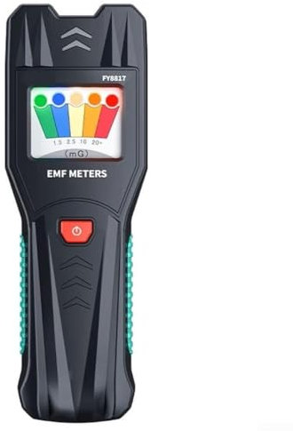 FY8817 Tragbares EMF-Messgerät mit farbcodierten LED-Anzeigen, einfach zu bedienender Strahlungstester für die tägliche Sicherheit