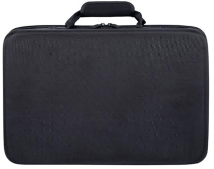 Generico Borsa di stoccaggio della console di gioco compatibile con PS5 Pro, custodia protettiva con scomparto multiplo per PS5 Pro Accessori di gioco Custodia protettiva da viaggio (NERO)