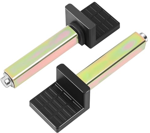YedZen 1 Paar Motorrad Klauenaufnahme, Schwingenadapter für Montageständer | L-Typ Motorrad Heckständer für Motorradheber, Hinten Motorrad Ständer, Montageständer Adapter für Haken Motorradzubehör