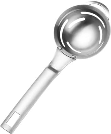 Rrlihjgu Eigelbtrenner, Eiweißtrenner | Eierteiler aus Edelstahl, Eigelb-Weißfilter | Eierfilter-Splitter, kompakter Eierextraktor für das Heimrestaurant