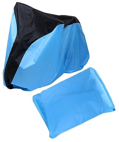 BESPORTBLE 1pc Bike Cover Battery Waterproof E Bike Bicycles Bikes Bike Bike Storage Bag Bike Shelter Bike Storage Pouch Cover for Bike Umbrella Cloth Blue