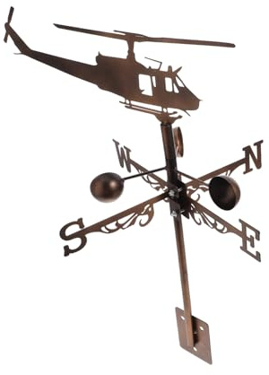 VANZACK Indicateur De Vent De Voilier Girouette Vintage pour Décoration De Jardin Extérieur Indicateur De Direction Vent