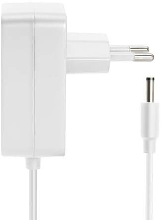 QIQIAZI - Alimentatore di rete 15 W per Echo Dot (3/4/5Gen), 12 V 1,25 A, per Echo Dot Kids Edition, Echo Spot, Echo Show 5 e Fire TV Cube (bianco)