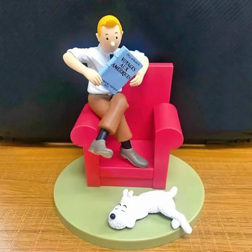 YXCC-SEN Figura Tintin Comic Character Anime Figure