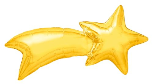 OH YEAH Folienballon, Sterne, Magische Könige, 103 x 48 cm, Weihnachtsdekoration, Familienfeiern, Schulen und Schaufenster, Weihnachtsveranstaltungen