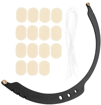 Augenbrauen Führungshilfe für Microblading, Präzise Messung, Schwarz | Aluminiumlegierung, Verformungsresistent, Vielseitiges Werkzeug, für Tätowierer und Kosmetiker bei Brow Shaping