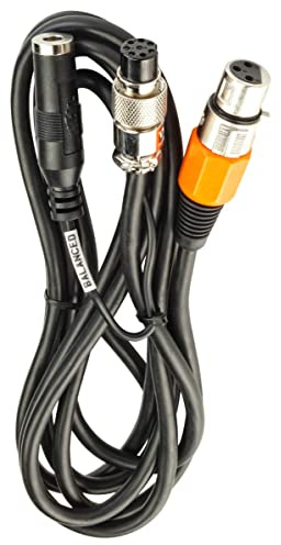 Heil Sound CC-1-XLR-YB - AR 8ft Straight Microphone Connecting Cable (for Yaesu 8-Pin Round)