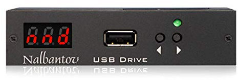 Nalbantov N-Drive 1000 un emulador de disquetera USB para Yamaha EL27/37/57/87 QY700