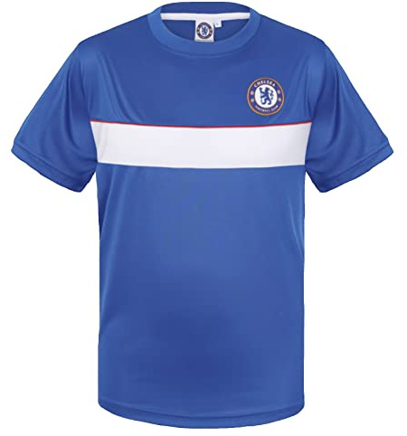 Chelsea FC - Jungen Trainingstrikot aus Polyester - Offizielles Merchandise