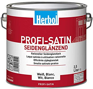 Herbol Profi Satin Seidenglänzend LU Innen/Außen Weiß 2,5 Liter
