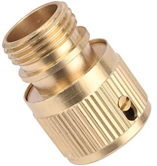Xianglaa-Connettore del tubo dell'acqua, 1/2 in ottone con filettatura maschio connettore rapido, tubi flessibili Raccordo di collegamento, Autolavaggio tubo Quick Connect comune , Accessori hardware