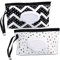 2pcs Sacs de Lingettes Humides pour Bébés Boîtes à Lingettes Humides avec Couvercle Distributeur Portable de Poche pour Lingettes Boîte de Mouchoirs Réutilisable Conteneur de Lingettes Humides