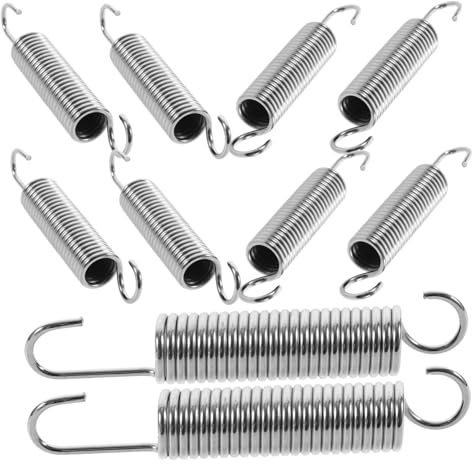 Sosoport 10 Stück Ersatzfeder Gartenschere Aus Edelstahl Stabile Baumscherenfeder Mit Hoher Flexibilität Für Hand Gartenscheren Einfache Montage