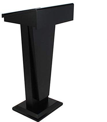 CAFIEDR Rednerpult-Podiumsständer, Podium, Boden-Podium, hohes Podium für Boden, Holz-Podium, Hosting, Empfang, Rednerpult, Podium, Tischplatte für Kirchen (A wie Bild)