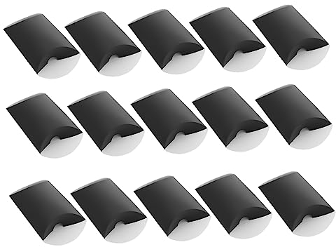 FOMIYES Süßigkeitenboxen Aus Papier Für Hochzeiten – 50 Schwarze Verpackungsboxen Für Für Den Bräutigam Feier