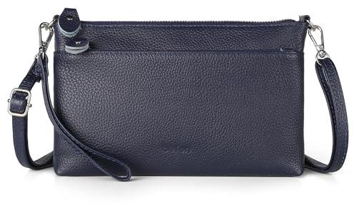 befen Genuine Leather Crossbody Bags for Women Small Handbags Women | Real Leather Cross Body Bag Women Small Phone Bag RFID Shoulder Bags Women Handbags Clutch Bags for Ladies with 2 Straps