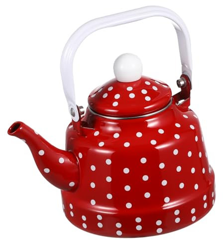 TOPBATHY Tetera De Esmalte Resistente Al Calor Tetera Japonesa De Cocina Filtro Para Infusiones Para Preparar Té Casa