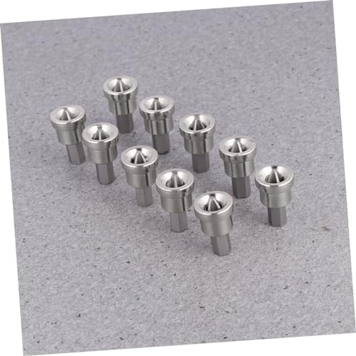 EXHUMKY 10pcs Drywall Positioner Pozidriv Bits Hex Drill Bits for Plasterboard Screws