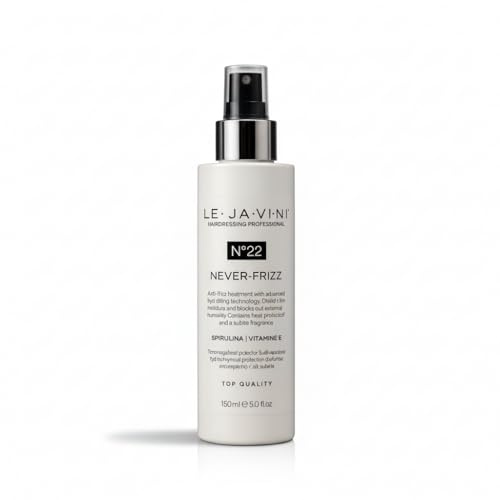 LEJAVINI N22 Spray anti crespo per capelli anti-crespo, anti-crespo, con protezione termica, controllo dell'umidità, morbidezza e finitura liscia per acconciature durature