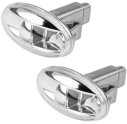 Yohtlfp Clignotant Latéral, 2PCS Clignotant Latéraux avec Support d'Ampoule | pour 206 1007 107 307 Expert Partner C1 C2 C3 C5 Xsara Dispatch Berlingo, OEM 6325G3/6325G4