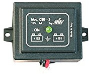 Distribuidor CSB.3, Dispositivo para la Carga de la Batería del Coche, Tanto Desde el Panel Solar como Desde el Cargador de Baterías, Mediante la Batería de Servicios