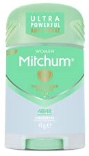 Mitchum Women Triple Odor Defense 48HR Protection Stick Deodorant & Anti-Perspirant, Unscented, 41g