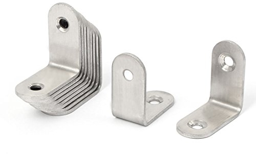 Aexit Möbelbeschläge 90 Grad Winkel Bracket Brace 30mm x 30 mm x 2 mm 10 Stück (99ba4e47930104408614807d73ab6822)