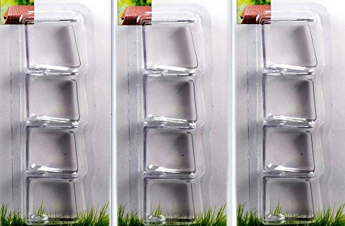 4 Stück Tischdeckenklammern Tischtuchklammern Tischdecke transparent Klammern Tischtuchklemmen Edelstahl Clips für Tischdecke Tischtuch Klammer zum Befestigen der Tischdecke Tischdeckenklemmen