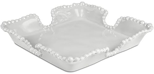 BACI-MILANO PORTATOVAGLIOLI Joke Table & Kitchen- Bianco