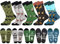 Belloxis Jagd Geschenke Jäger für Manner Zubehör Bunte Socken Herren 43-46 Baumwolle Motiv Kuschelsocken Wadenstrümpfe Socken
