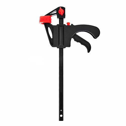 Practical F-Clamp 4 F Woodworking Clip for W/Ergonomic Handle Quick Ratchet Release Crimp Tool for Carpentry