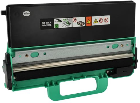 vhbw Bac de récupération de Toner usagé Compatible avec Brother MFC L 3730 CDN, L 3750 CDW, L 3710 CW, L 3770 CDW imprimante Laser
