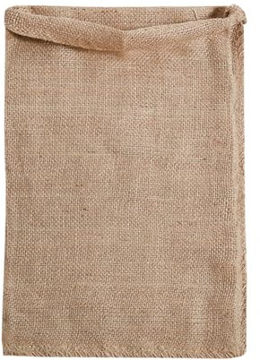 JIHUOO Grand sac en toile de jute naturelle de 50,8 x 76,2 cm, sac de rangement pour pommes de terre, oignons, ail, légumes, légumes, sac de plantation, sac réutilisable