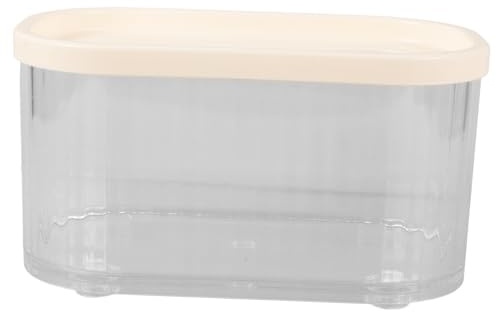 Milisten Baño para Hámsteres y Jerbos Transparente Antisalpicaduras, Contenedor Multifunción De Plástico Duradero Tamaño Grande para Jaula, Uso Higiene Pequeñas Mascotas y Mantenimiento Diario