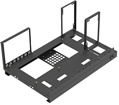 Guaber Stahlplatte Miner Rig Case GPU Mining Rahmen Experte Rack Für Motherboard Air Convect Mining Rig Rahmen