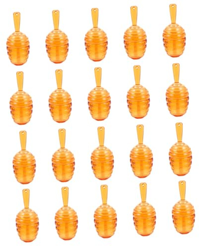 SMASOLO Lot De 20 Tubes Distributeurs De Gloss À Contenants Rechargeables Pour Pots Créatifs En Nid D'Abeille Bouteilles En Forme De Contenants Marron Pour