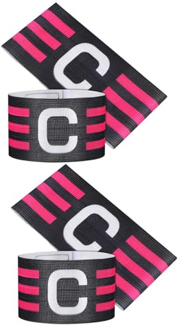 SUPVOX 4 Piezas Bandas del Capitán Arm para el fútbol Brazalete para Entrenamiento de fútbol