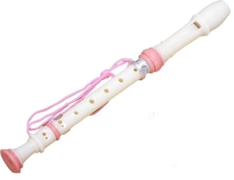 Blockflöjt Blockflöjt 8håls Hög Tonhöjd Robust Och Hållbart Instrument För Vuxna Och Nybörjare(Pink)
